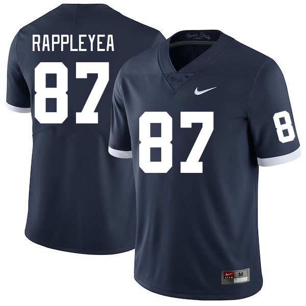 Men #87 Andrew Rappleyea Penn State Nittany Lions College Football Jerseys Stitched Sale-Retro